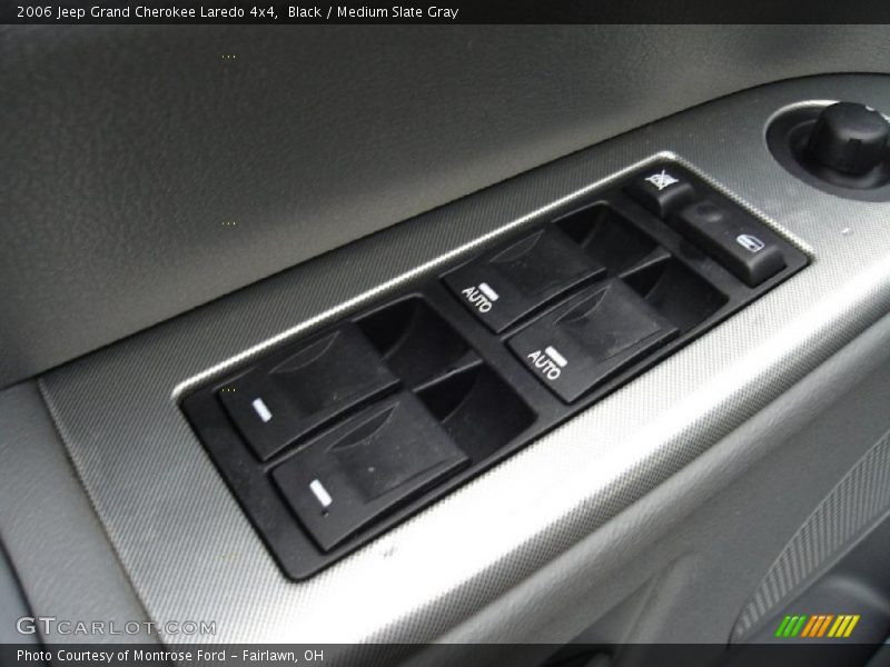 Black / Medium Slate Gray 2006 Jeep Grand Cherokee Laredo 4x4