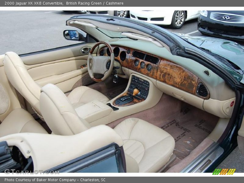 British Racing Green / Cashmere 2000 Jaguar XK XK8 Convertible