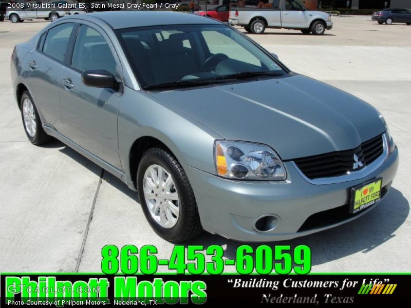 Satin Mesai Gray Pearl / Gray 2008 Mitsubishi Galant ES