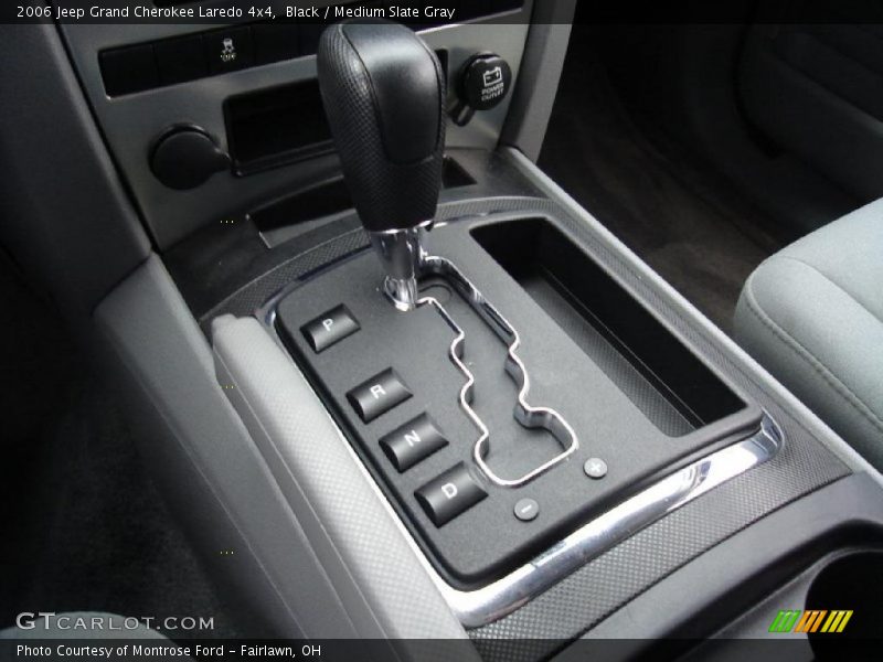 Black / Medium Slate Gray 2006 Jeep Grand Cherokee Laredo 4x4