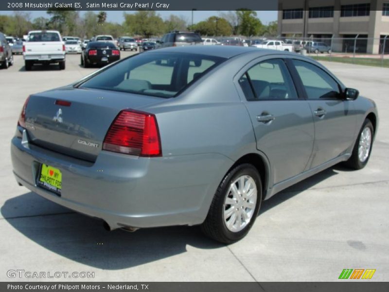 Satin Mesai Gray Pearl / Gray 2008 Mitsubishi Galant ES
