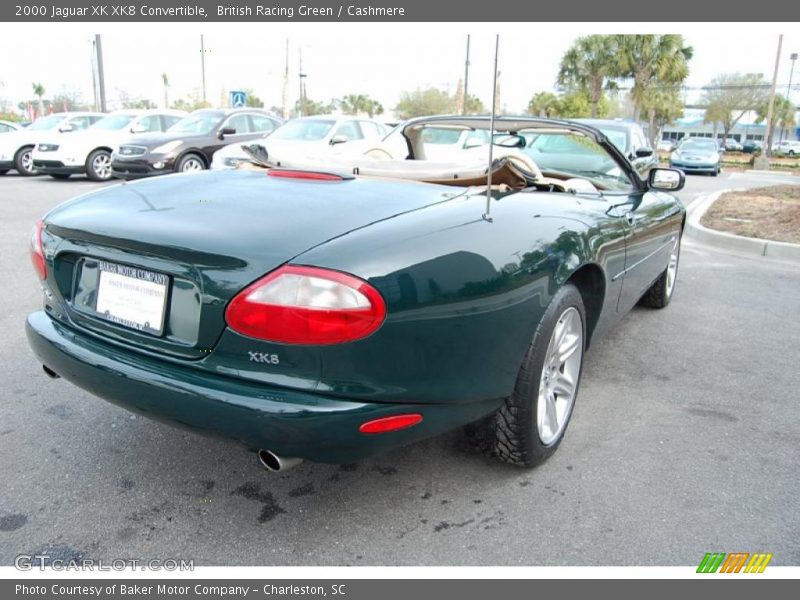 British Racing Green / Cashmere 2000 Jaguar XK XK8 Convertible
