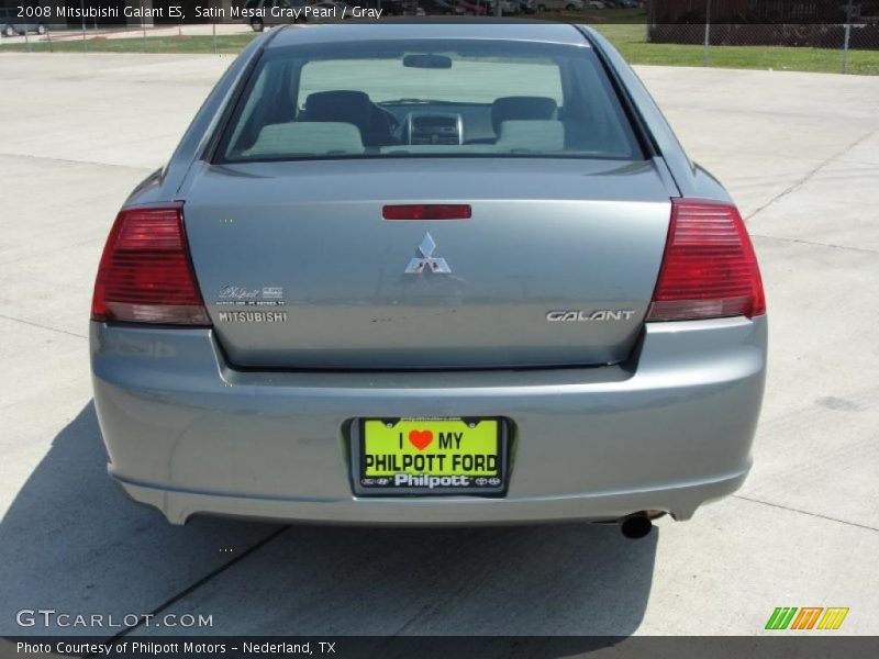 Satin Mesai Gray Pearl / Gray 2008 Mitsubishi Galant ES