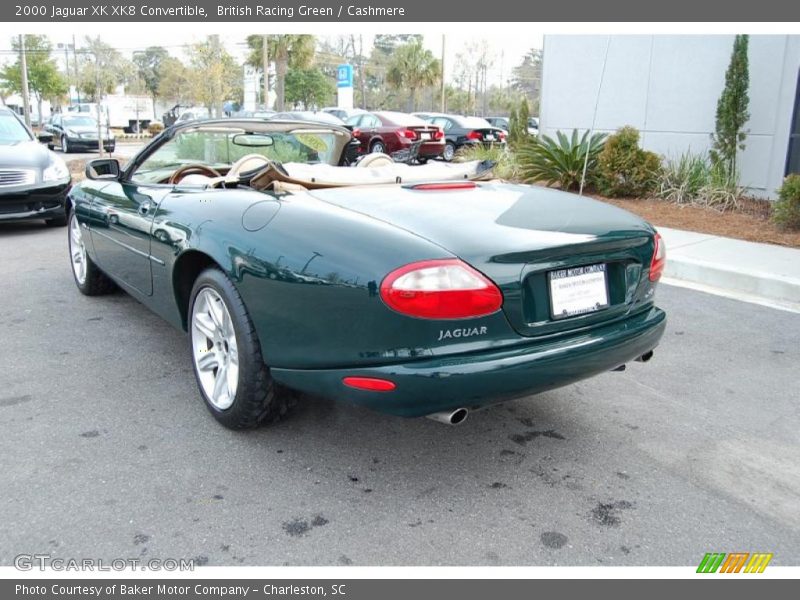 British Racing Green / Cashmere 2000 Jaguar XK XK8 Convertible