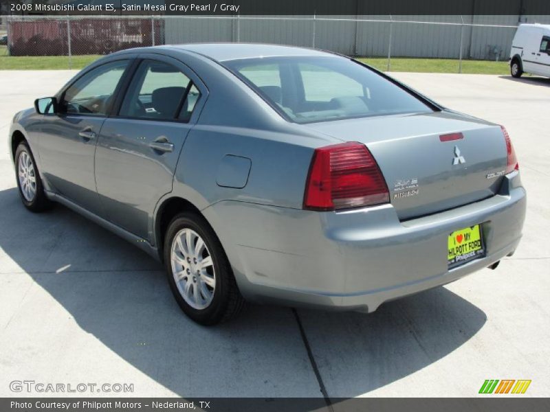 Satin Mesai Gray Pearl / Gray 2008 Mitsubishi Galant ES