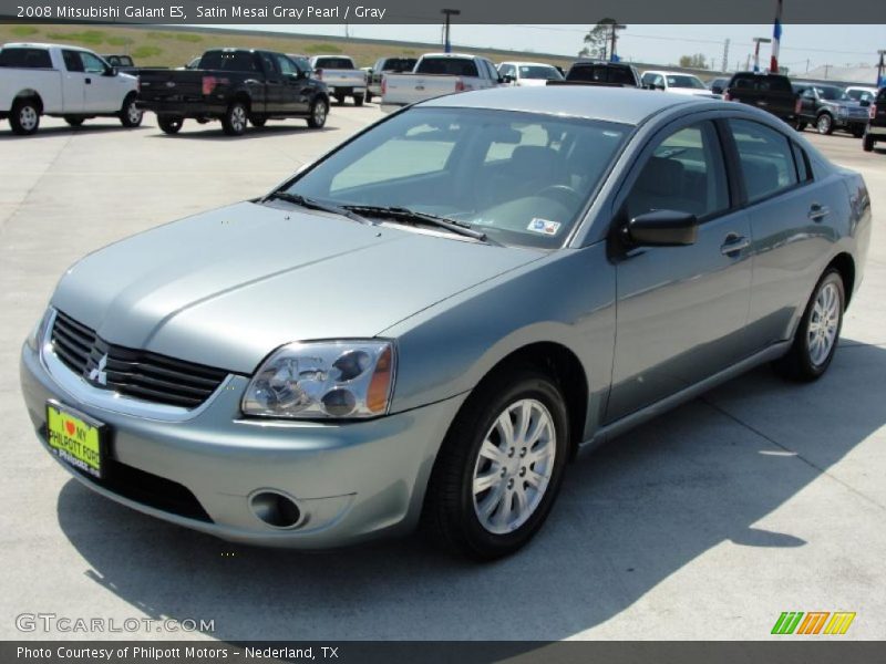 Satin Mesai Gray Pearl / Gray 2008 Mitsubishi Galant ES