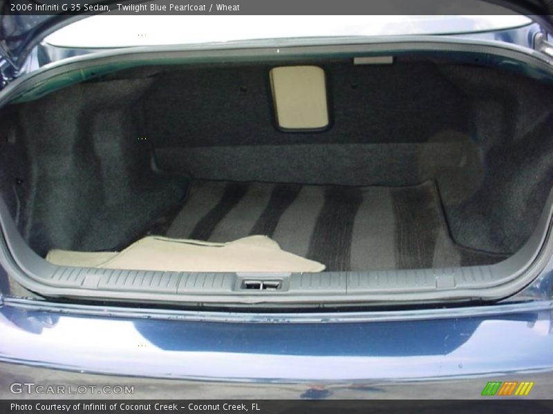 Twilight Blue Pearlcoat / Wheat 2006 Infiniti G 35 Sedan