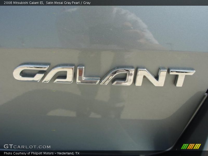 Satin Mesai Gray Pearl / Gray 2008 Mitsubishi Galant ES