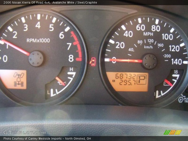 Avalanche White / Steel/Graphite 2006 Nissan Xterra Off Road 4x4