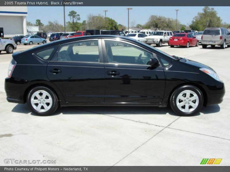 Black / Ivory/Brown 2005 Toyota Prius Hybrid