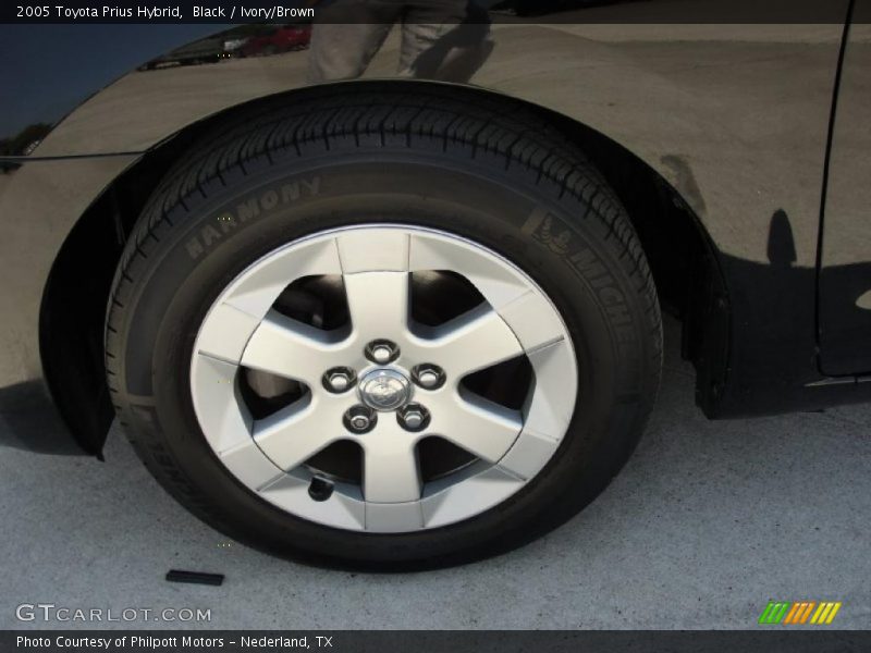 Black / Ivory/Brown 2005 Toyota Prius Hybrid