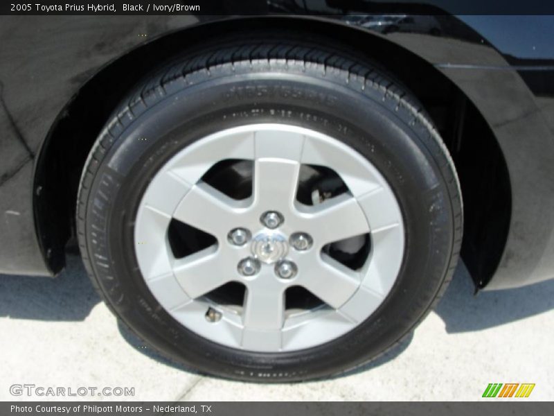 Black / Ivory/Brown 2005 Toyota Prius Hybrid