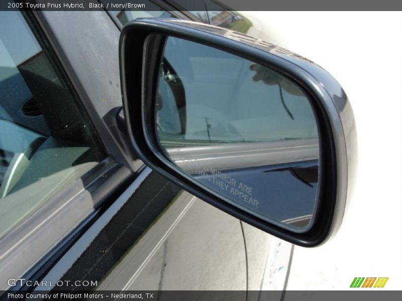 Black / Ivory/Brown 2005 Toyota Prius Hybrid
