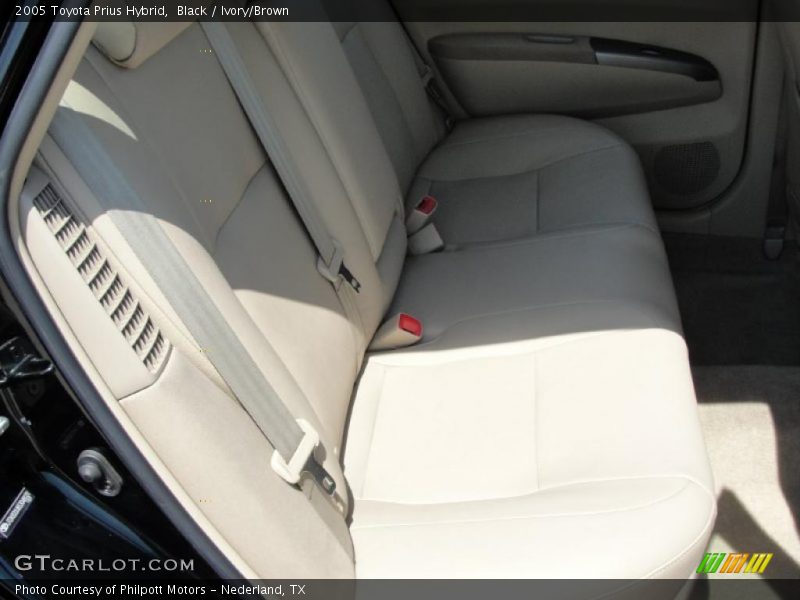 Black / Ivory/Brown 2005 Toyota Prius Hybrid