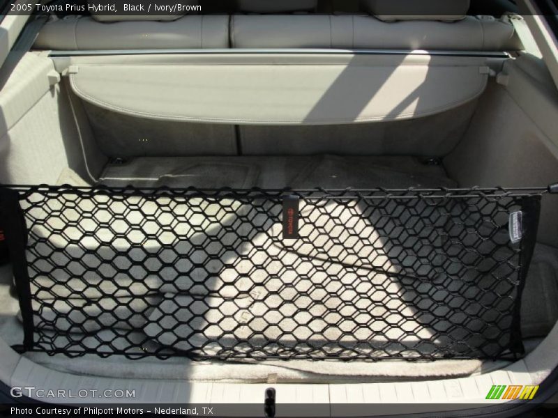 Black / Ivory/Brown 2005 Toyota Prius Hybrid