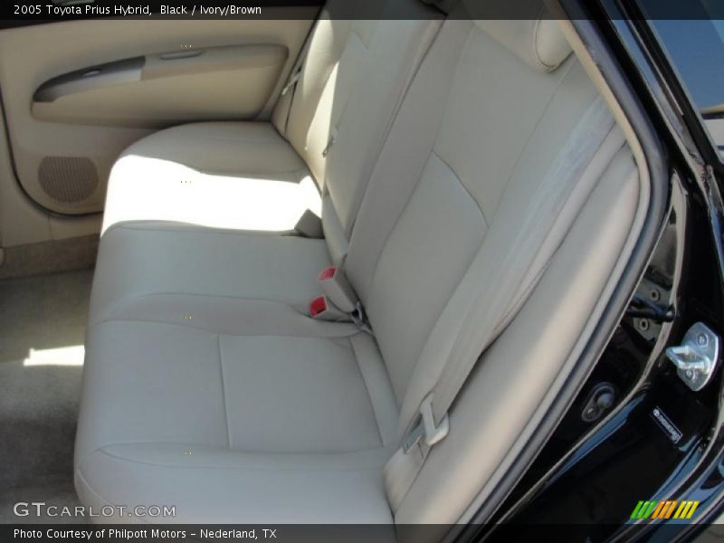 Black / Ivory/Brown 2005 Toyota Prius Hybrid