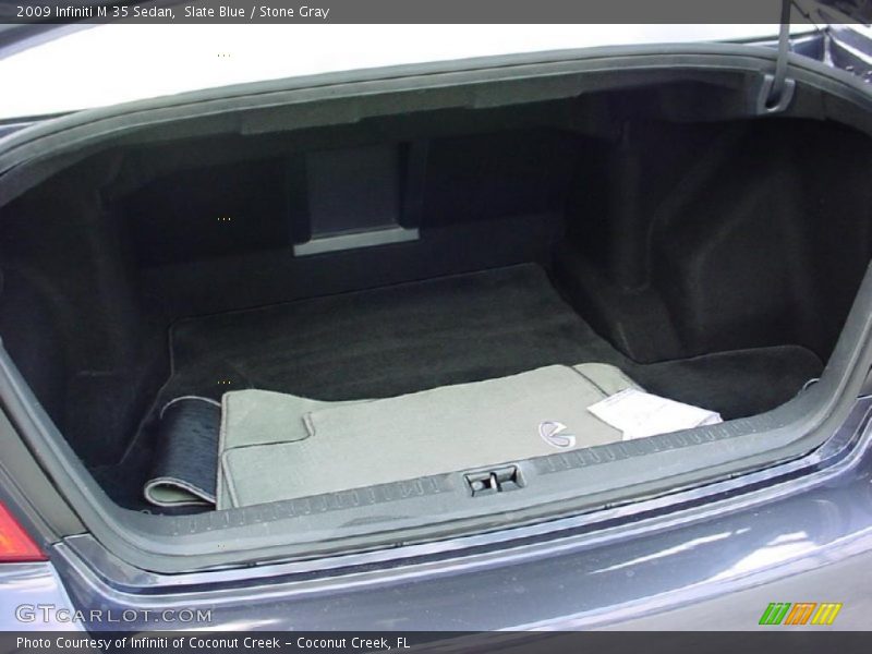 Slate Blue / Stone Gray 2009 Infiniti M 35 Sedan