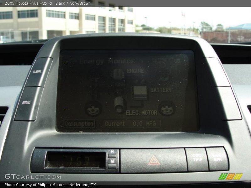 Black / Ivory/Brown 2005 Toyota Prius Hybrid