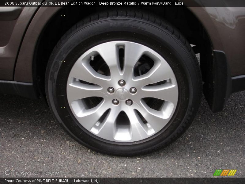 Deep Bronze Metallic / Warm Ivory/Dark Taupe 2008 Subaru Outback 3.0R L.L.Bean Edition Wagon
