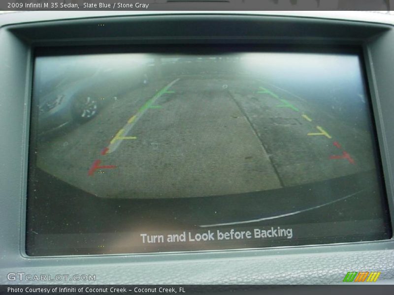 Slate Blue / Stone Gray 2009 Infiniti M 35 Sedan