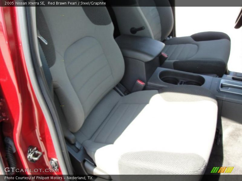Red Brawn Pearl / Steel/Graphite 2005 Nissan Xterra SE