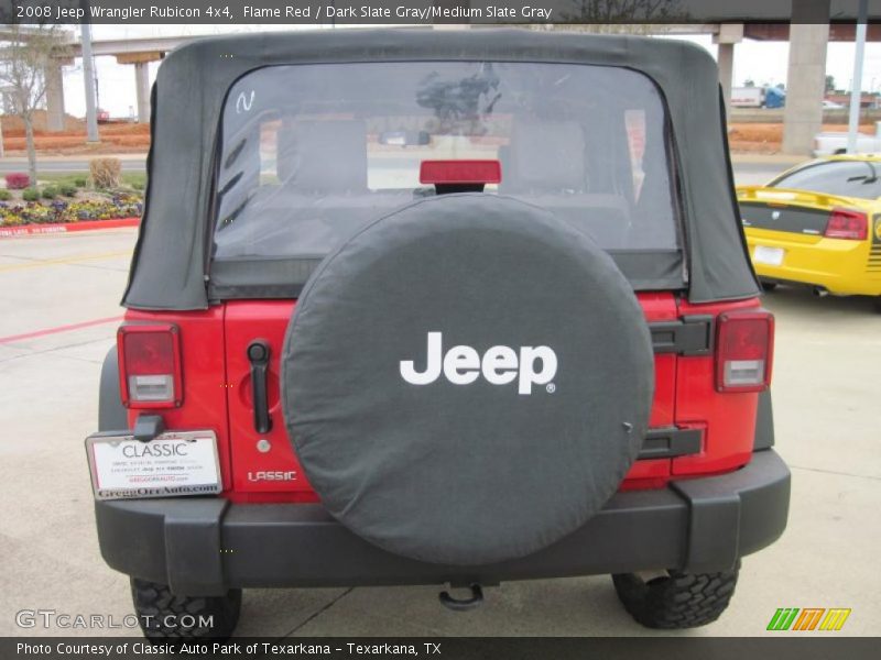 Flame Red / Dark Slate Gray/Medium Slate Gray 2008 Jeep Wrangler Rubicon 4x4