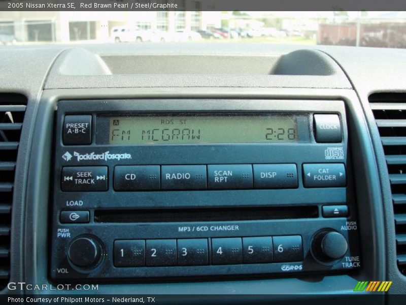 Red Brawn Pearl / Steel/Graphite 2005 Nissan Xterra SE