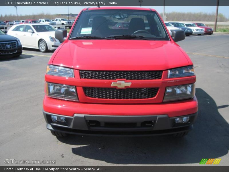 Victory Red / Ebony 2010 Chevrolet Colorado LT Regular Cab 4x4