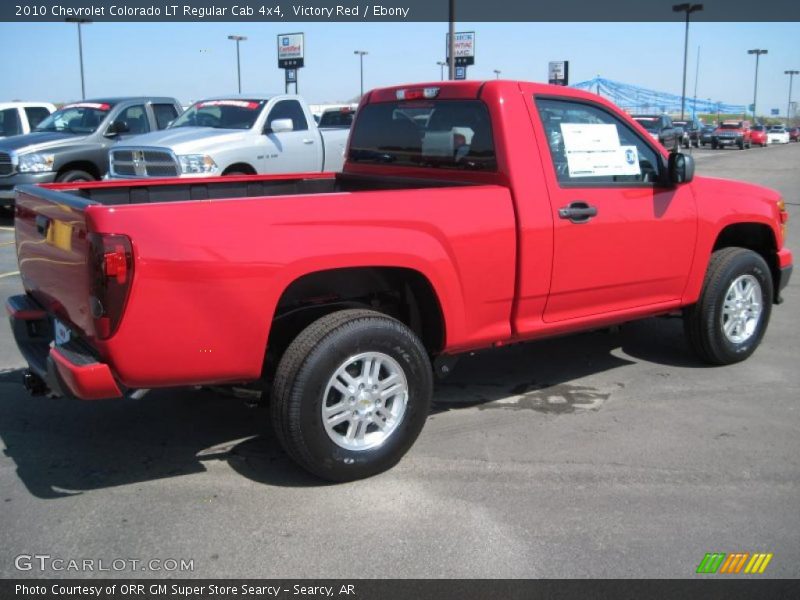 Victory Red / Ebony 2010 Chevrolet Colorado LT Regular Cab 4x4