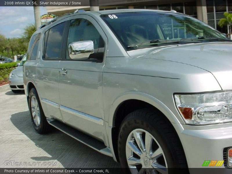 Silver Indulgence / Stone 2008 Infiniti QX 56