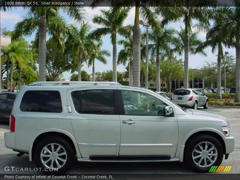 Silver Indulgence / Stone 2008 Infiniti QX 56