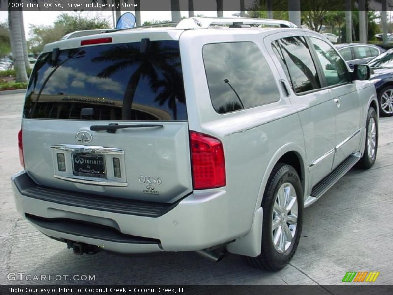 Silver Indulgence / Stone 2008 Infiniti QX 56