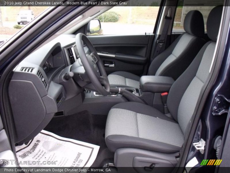 Modern Blue Pearl / Dark Slate Gray 2010 Jeep Grand Cherokee Laredo