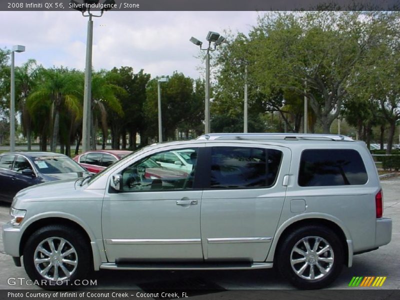 Silver Indulgence / Stone 2008 Infiniti QX 56
