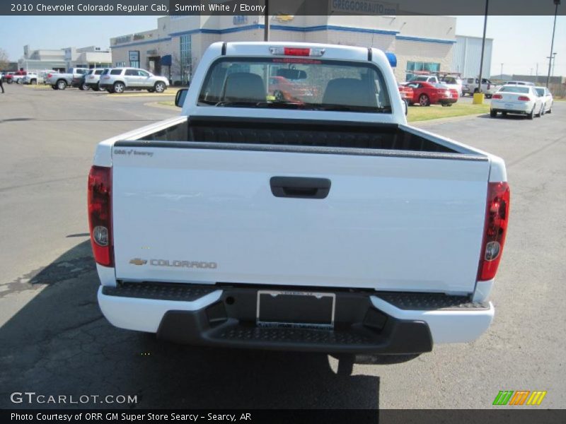 Summit White / Ebony 2010 Chevrolet Colorado Regular Cab