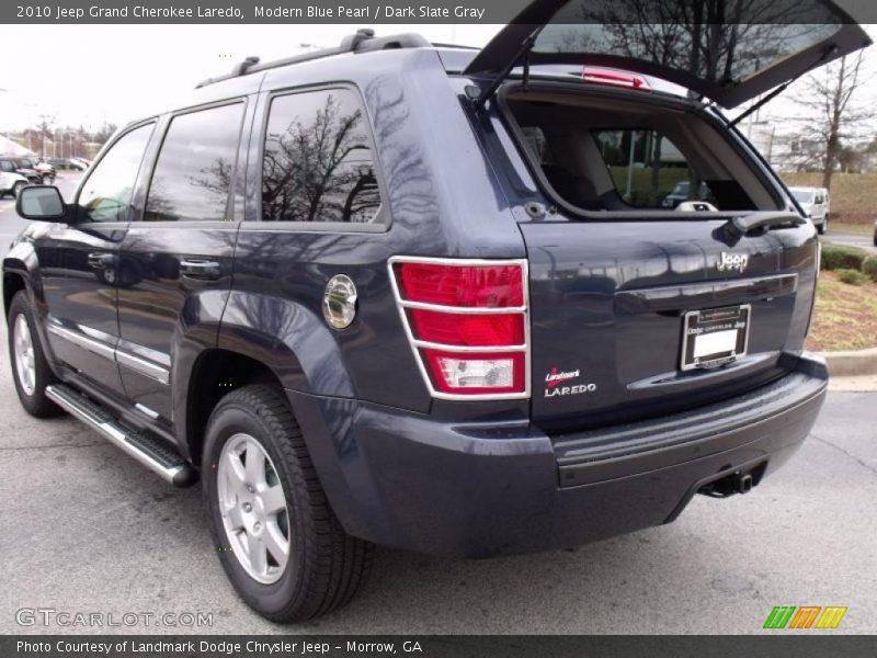 Modern Blue Pearl / Dark Slate Gray 2010 Jeep Grand Cherokee Laredo