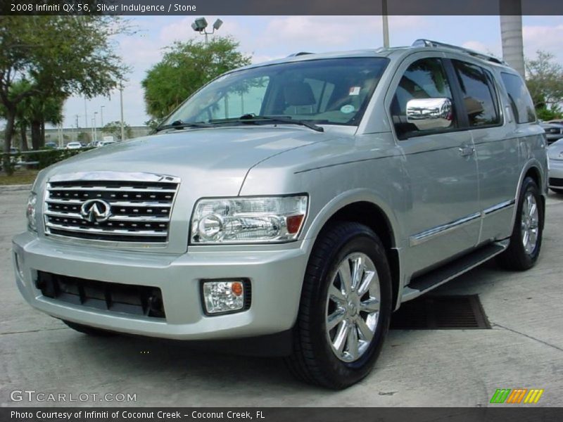 Silver Indulgence / Stone 2008 Infiniti QX 56