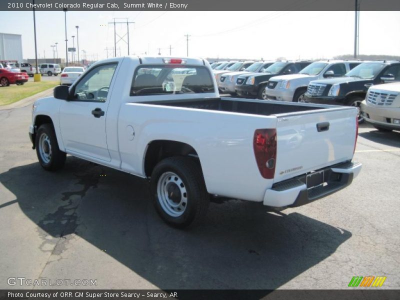 Summit White / Ebony 2010 Chevrolet Colorado Regular Cab