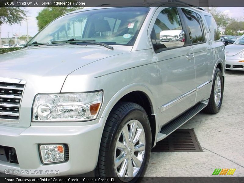 Silver Indulgence / Stone 2008 Infiniti QX 56