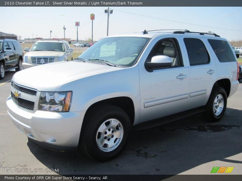 Sheer Silver Metallic / Light Titanium/Dark Titanium 2010 Chevrolet Tahoe LT