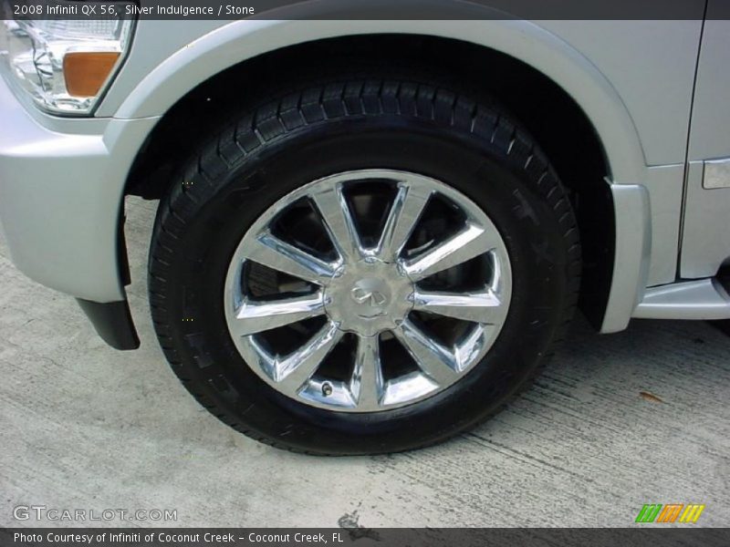 Silver Indulgence / Stone 2008 Infiniti QX 56