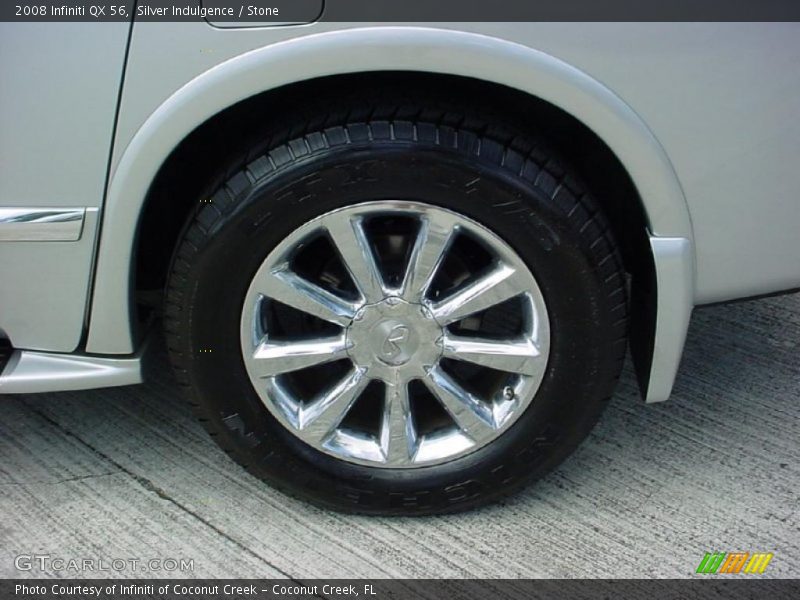 Silver Indulgence / Stone 2008 Infiniti QX 56