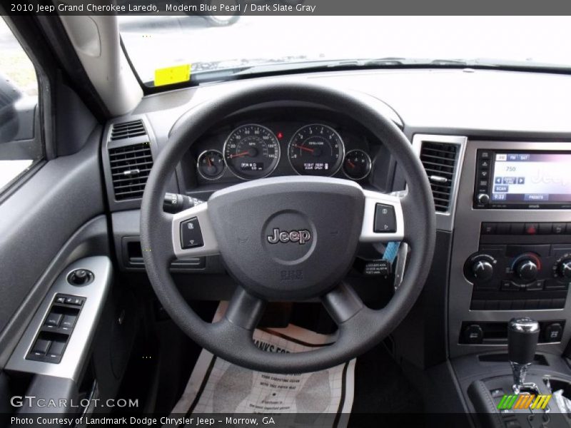 Modern Blue Pearl / Dark Slate Gray 2010 Jeep Grand Cherokee Laredo