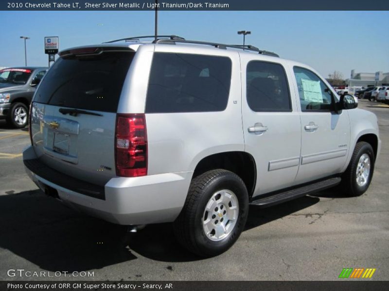 Sheer Silver Metallic / Light Titanium/Dark Titanium 2010 Chevrolet Tahoe LT