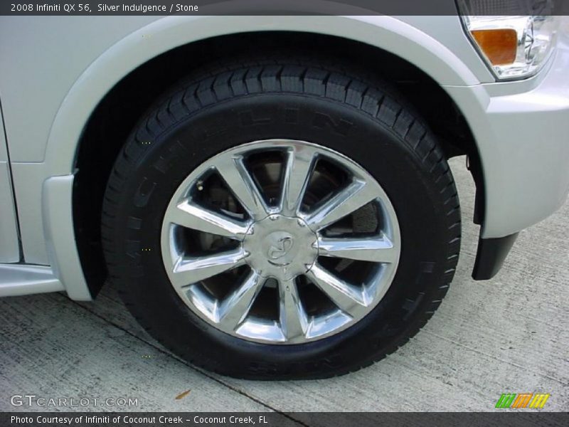 Silver Indulgence / Stone 2008 Infiniti QX 56