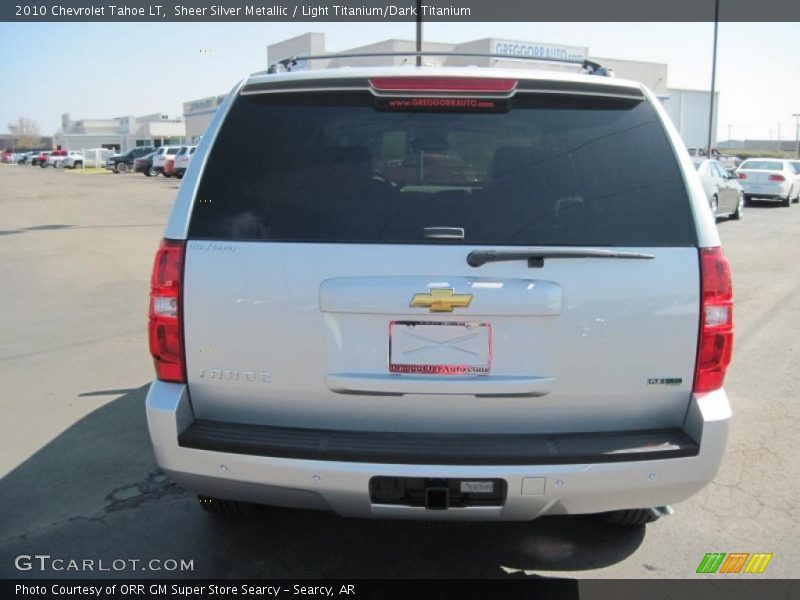 Sheer Silver Metallic / Light Titanium/Dark Titanium 2010 Chevrolet Tahoe LT