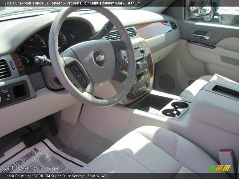 Sheer Silver Metallic / Light Titanium/Dark Titanium 2010 Chevrolet Tahoe LT