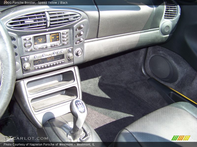 Speed Yellow / Black 2000 Porsche Boxster