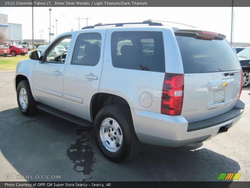 Sheer Silver Metallic / Light Titanium/Dark Titanium 2010 Chevrolet Tahoe LT