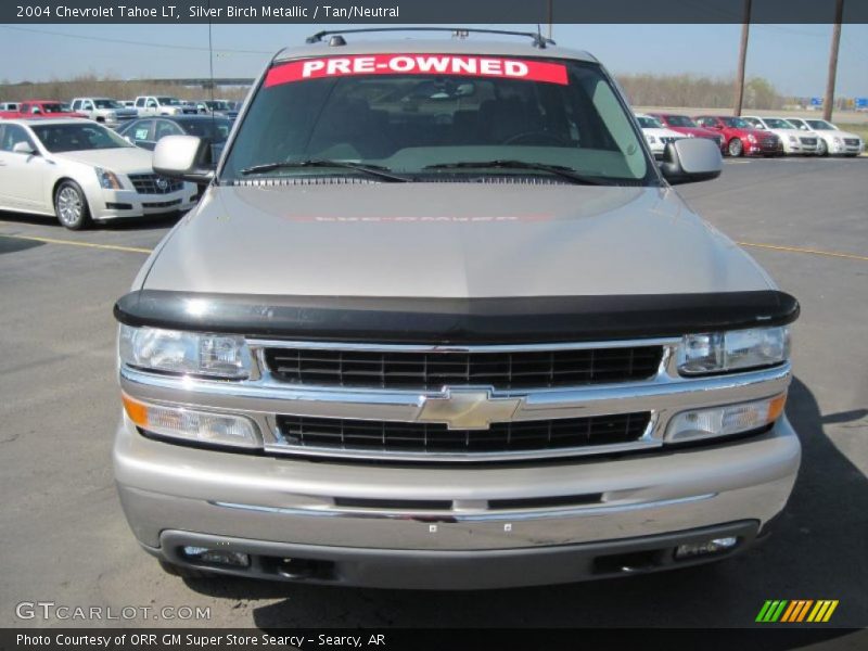 Silver Birch Metallic / Tan/Neutral 2004 Chevrolet Tahoe LT